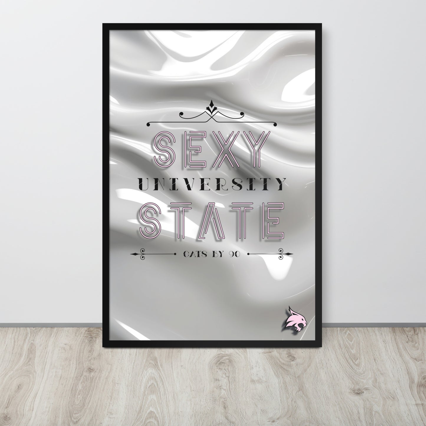 4k Sexy State Framed poster