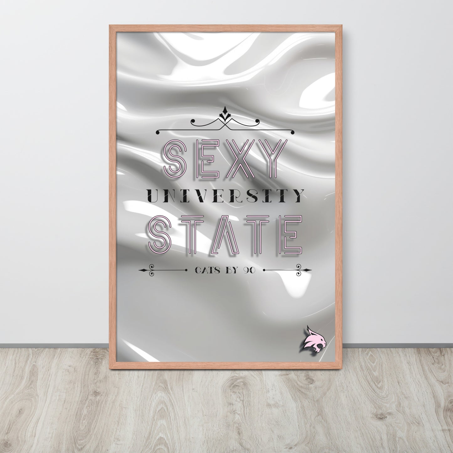 4k Sexy State Framed poster