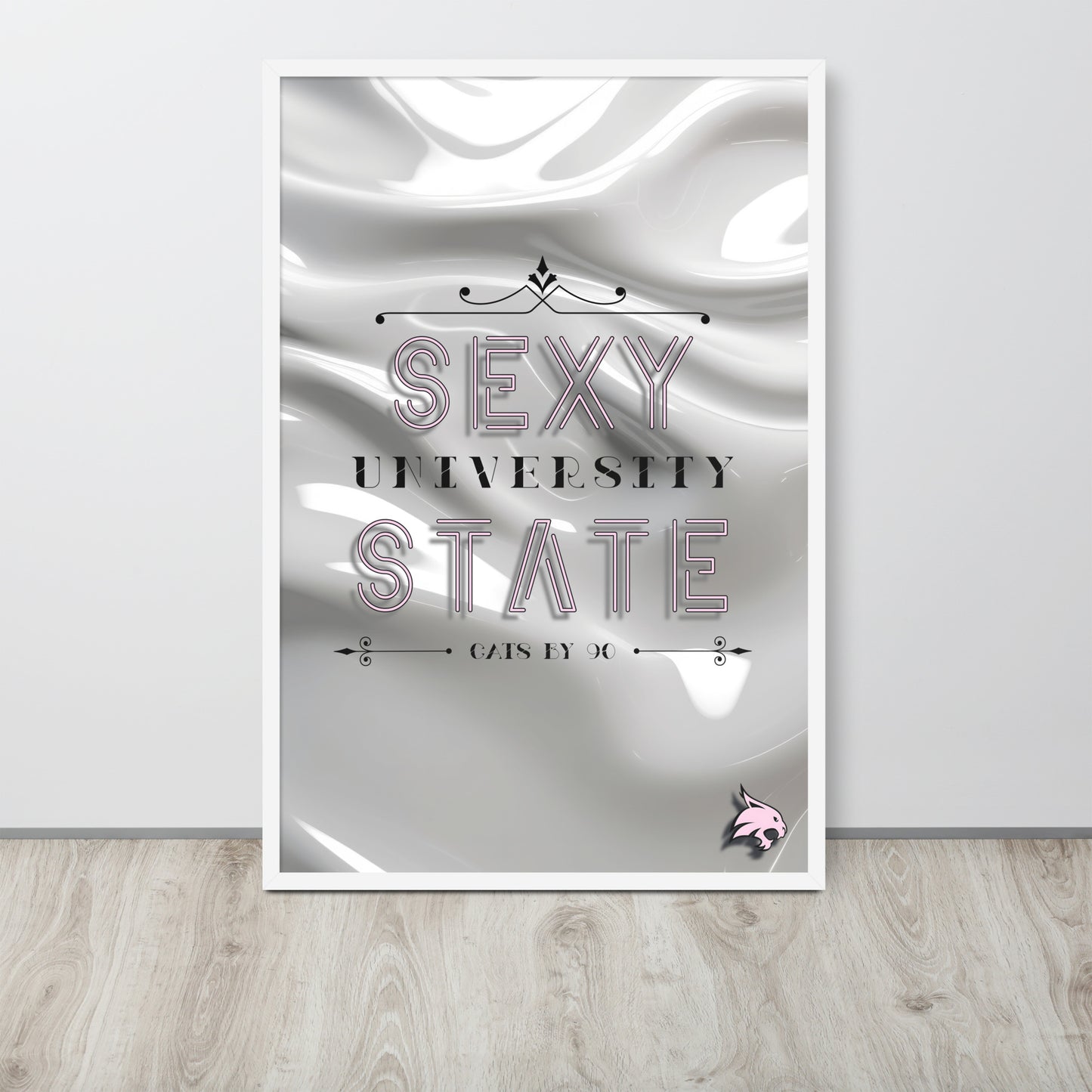 4k Sexy State Framed poster