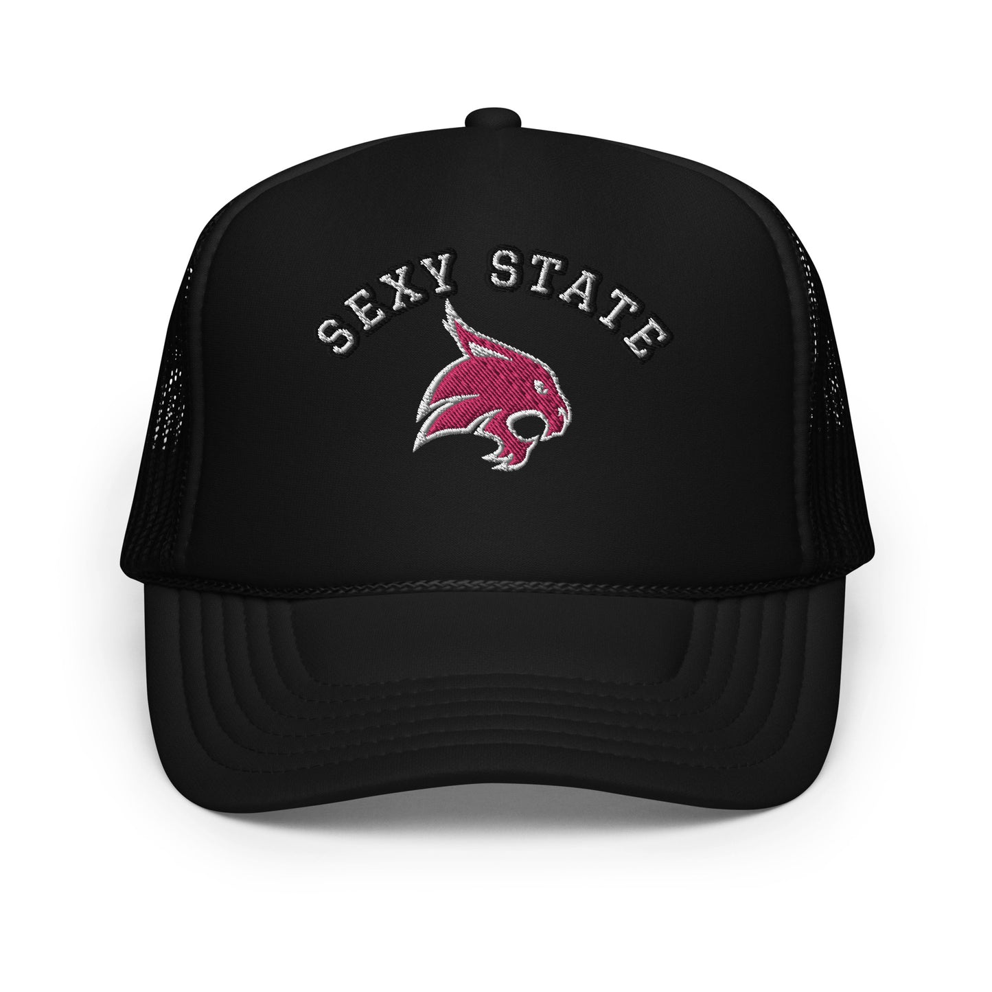 Sexy State Embroidered Trucker Hat